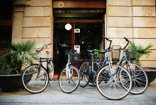 Barcelona Folding Bike